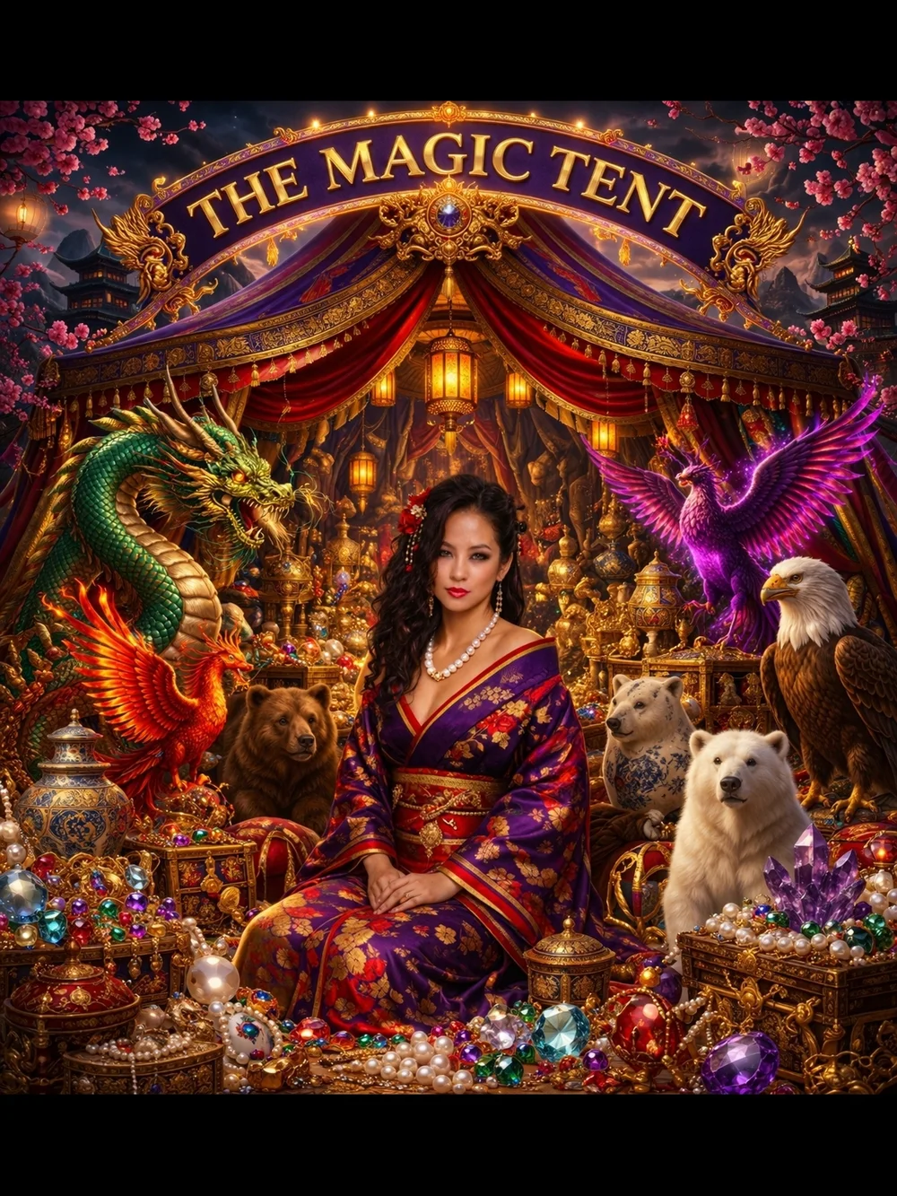 05JULY26 ITS MAGIC TENT TIME! COME WITH ME.... - Picture 3 of 4